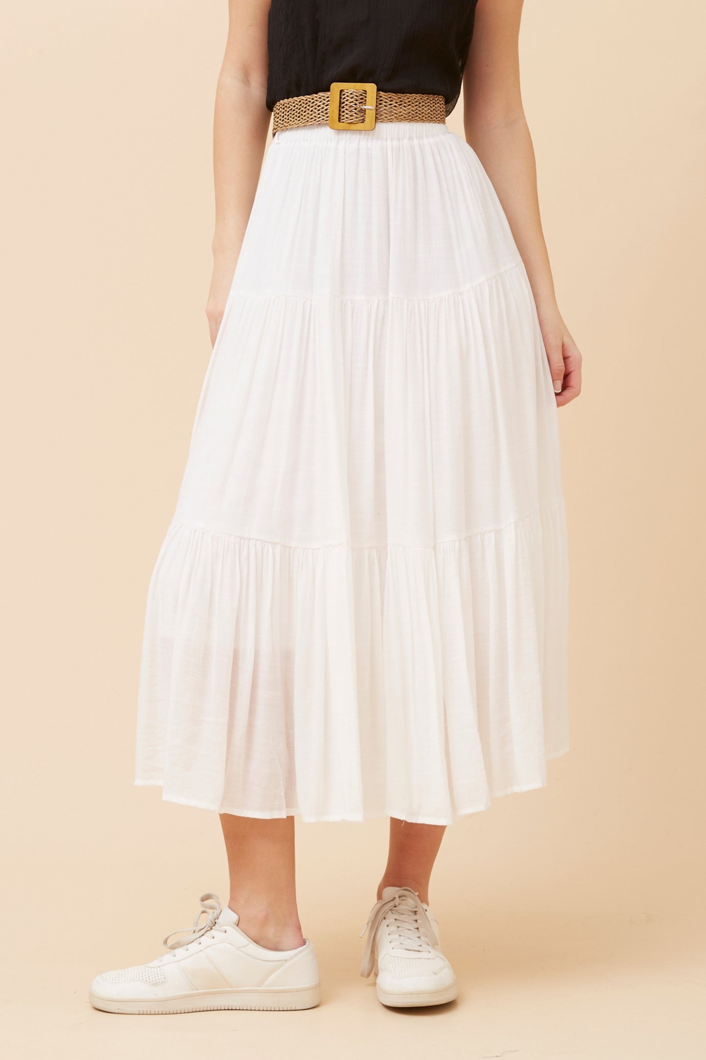 Bohemian Skirt S734558 White