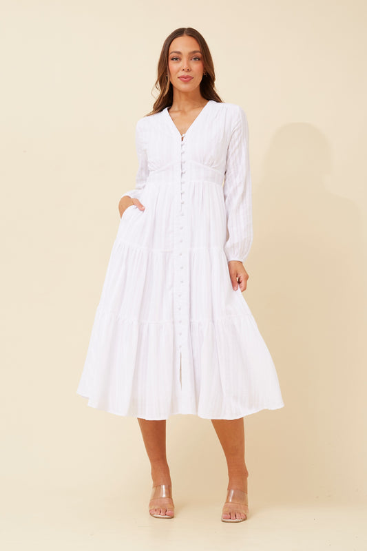 Rhea Boho Midi Dress D733906