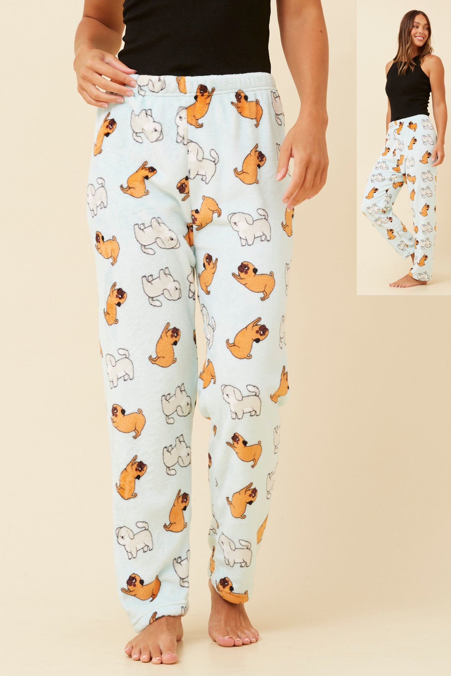 Fluffy Pyjama Pant P522785