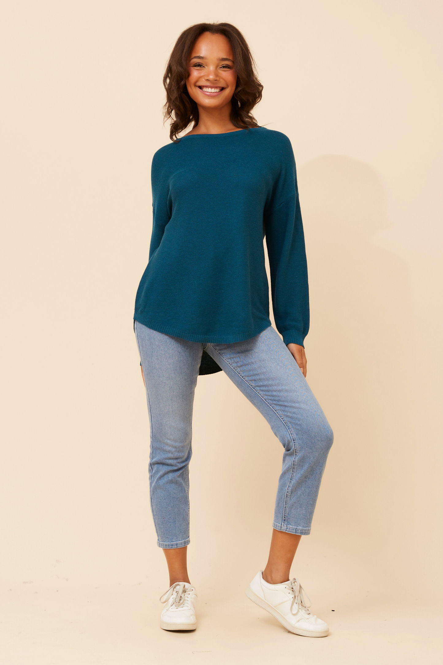 Ariana Knit Jumper -Teal KP509280