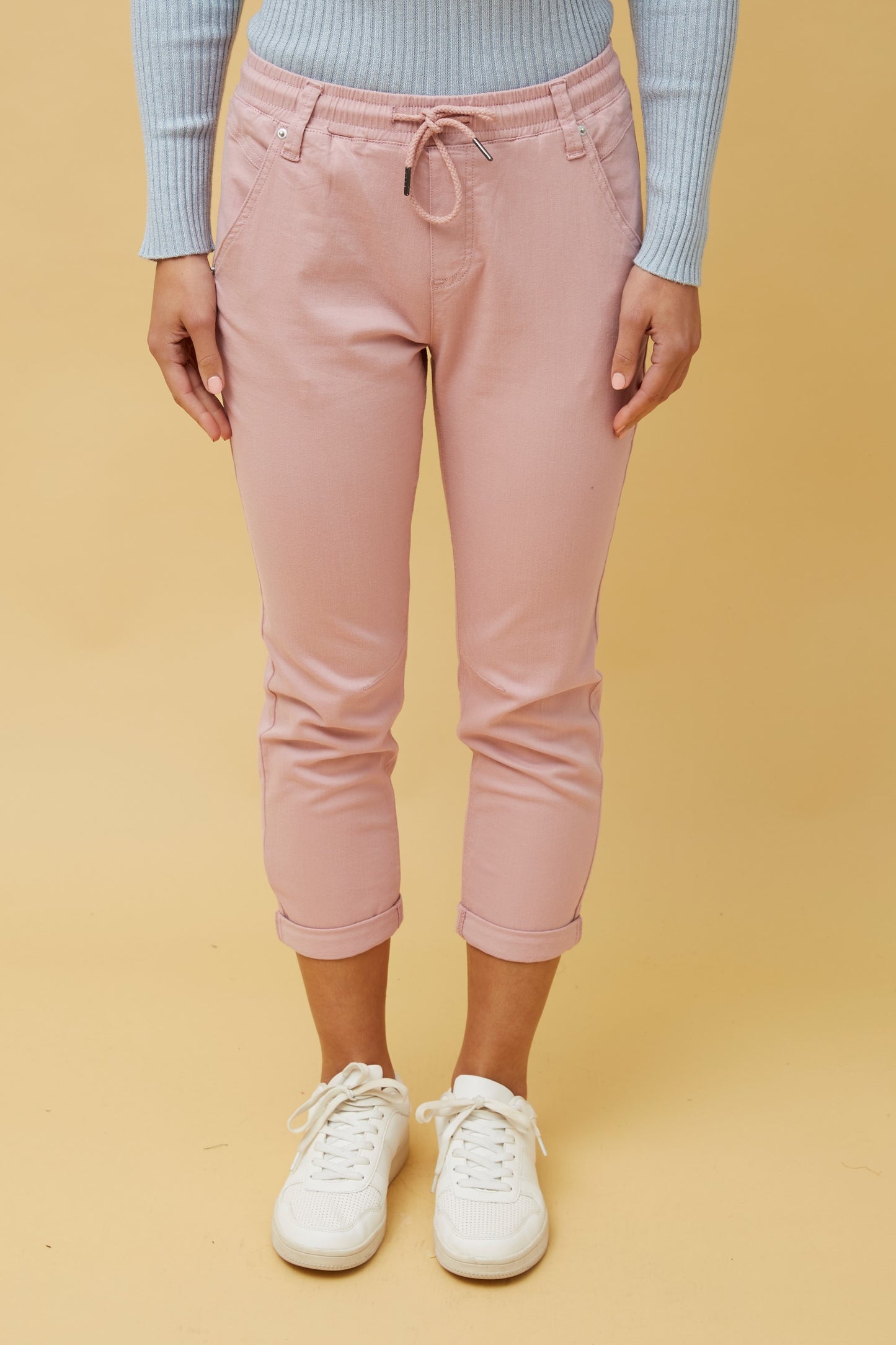 Solid Joggers Pant - Pink P510293