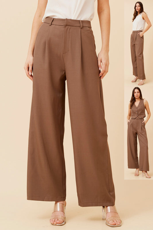 Kaia Wide Leg Dressy Pant P524348