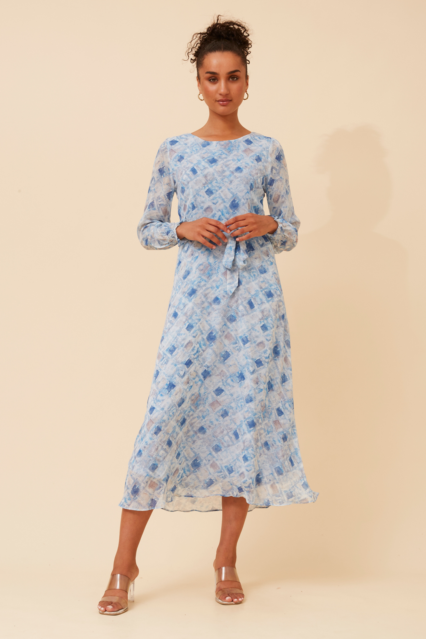 Joy Printed Maxi Dress D735378