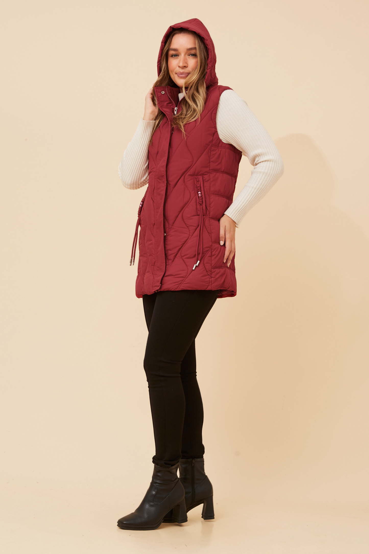 Nadine Puffer Vest V526274