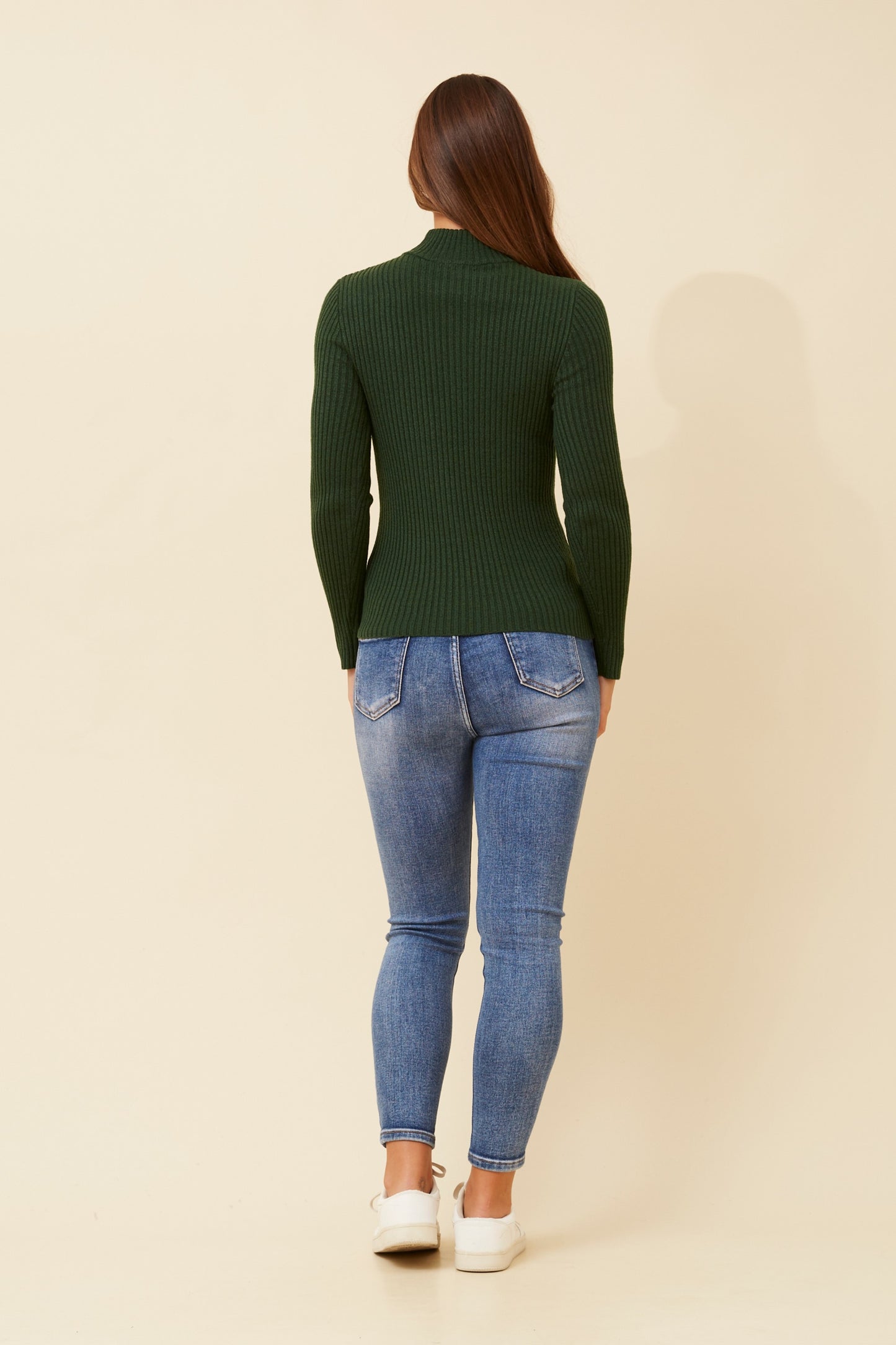 Alba Knit Jumper Jungle Green KP508787