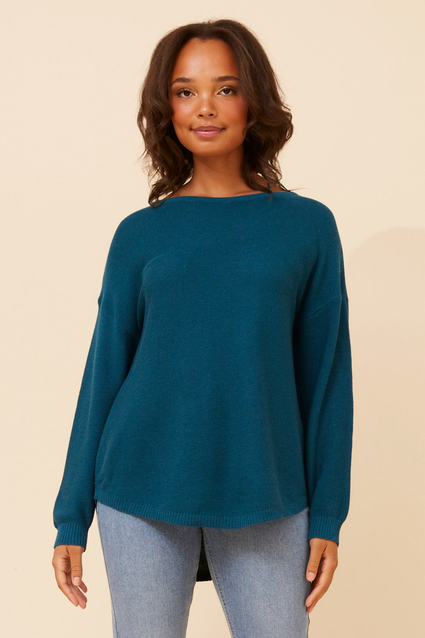 Ariana Knit Jumper -Teal KP509280