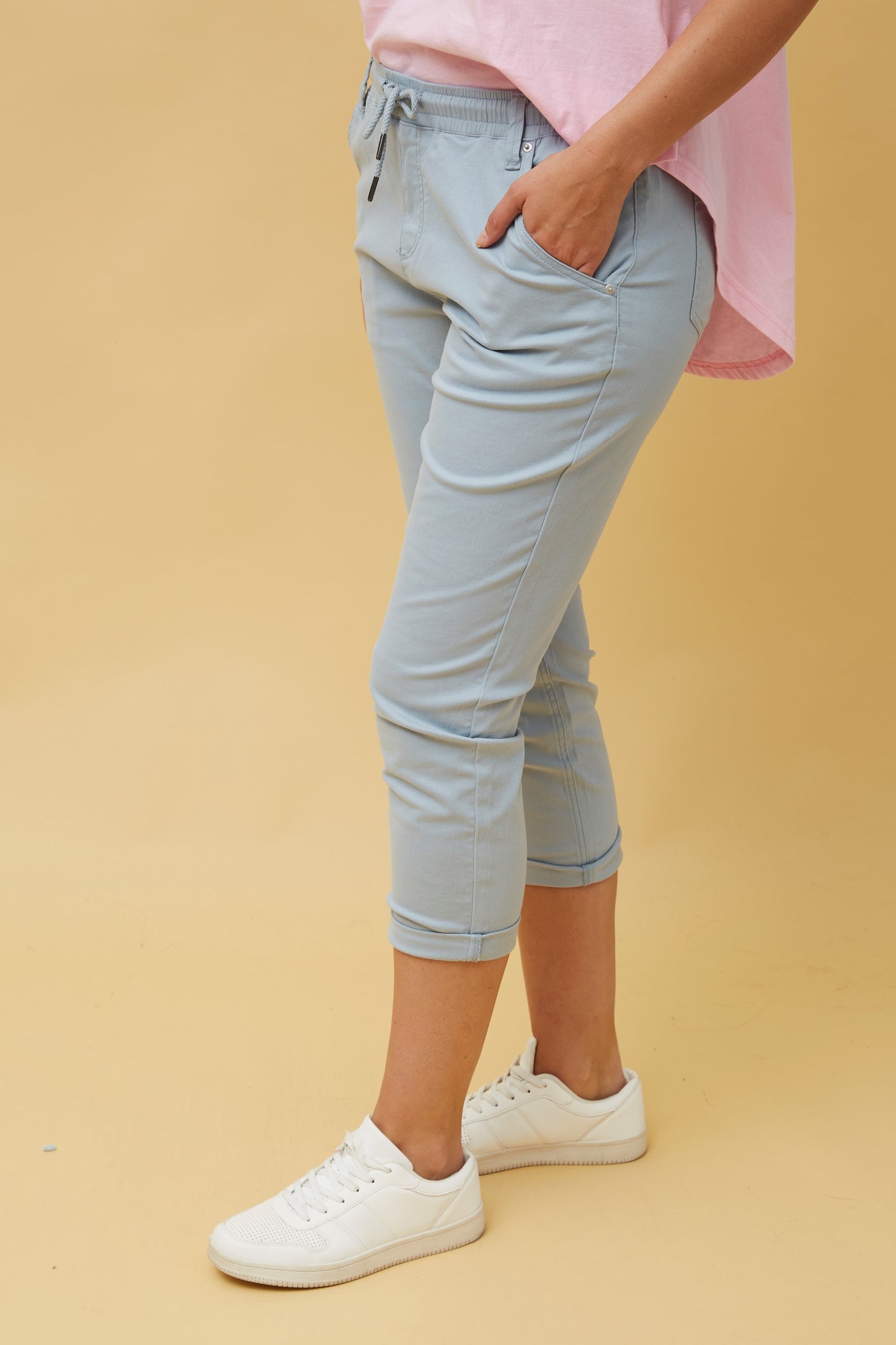 Solid Joggers Pant - Blue P510293