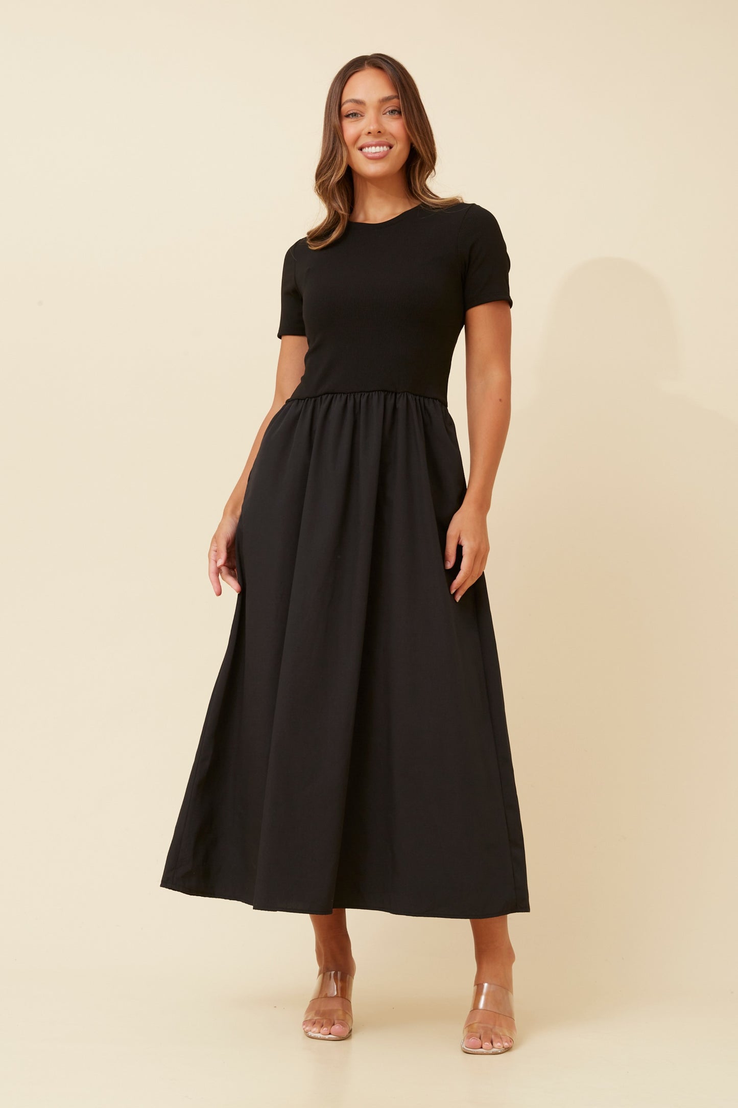 Becca Midi Dress D522687 Black