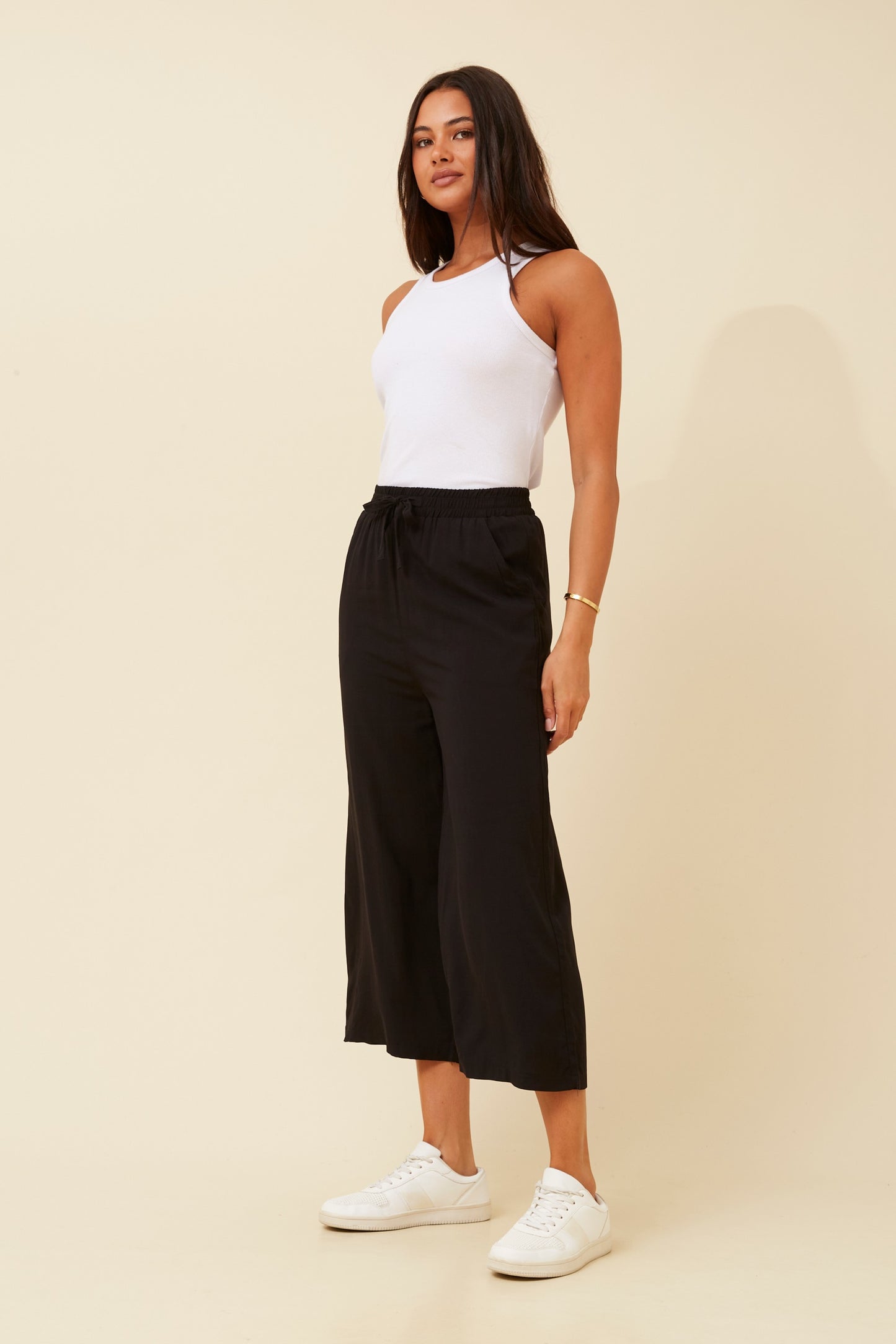 Ziggy Culotte Pants P522845 Black