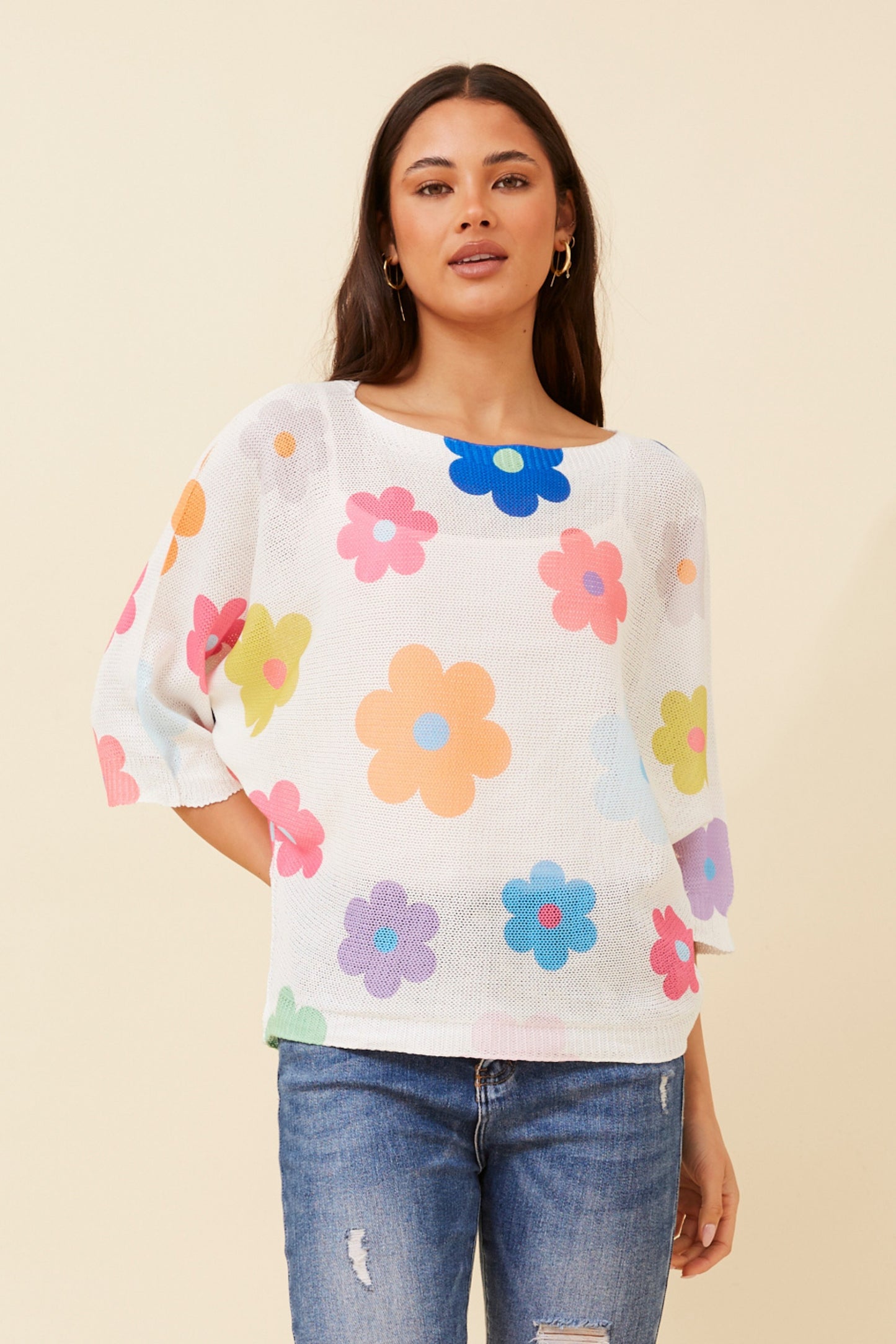 Anabella Floral Knit KP172441