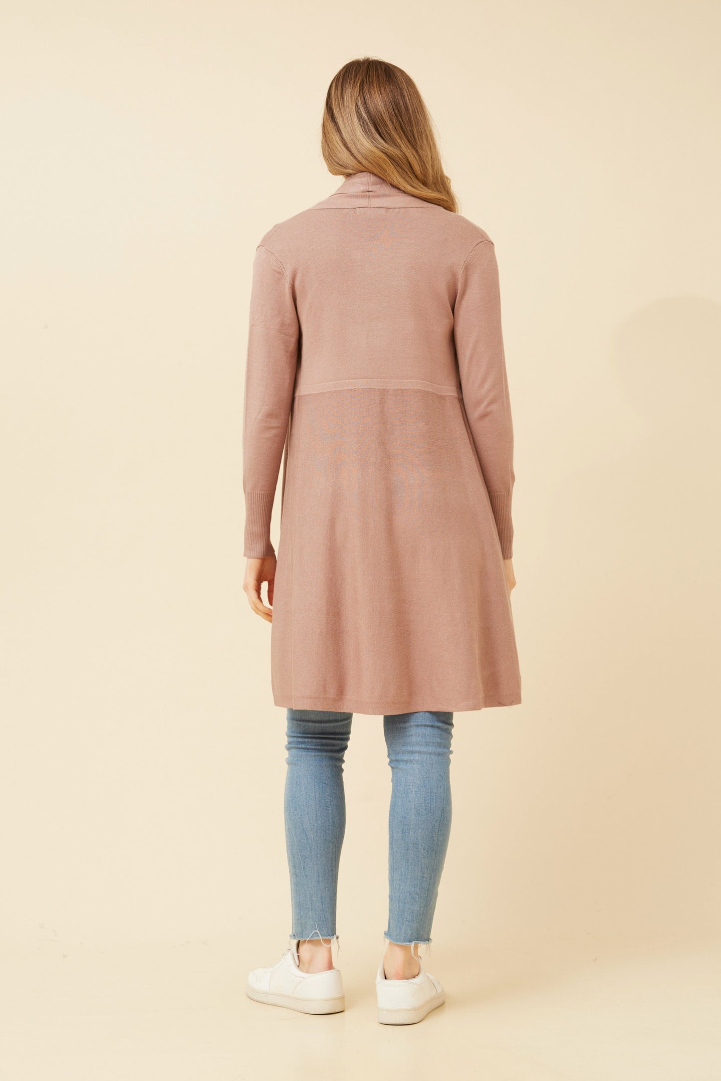 Casey Knit Cardigan KC518716 Mushroom