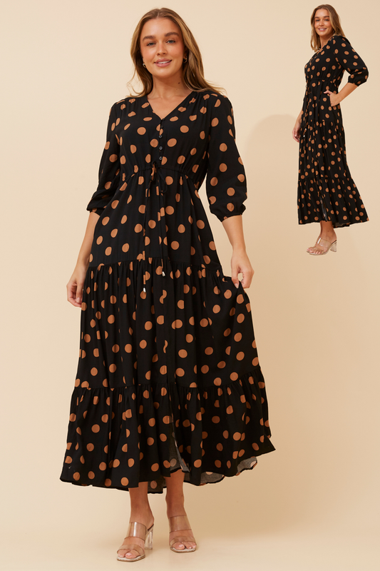 Marie Polka Dot Dress D516715