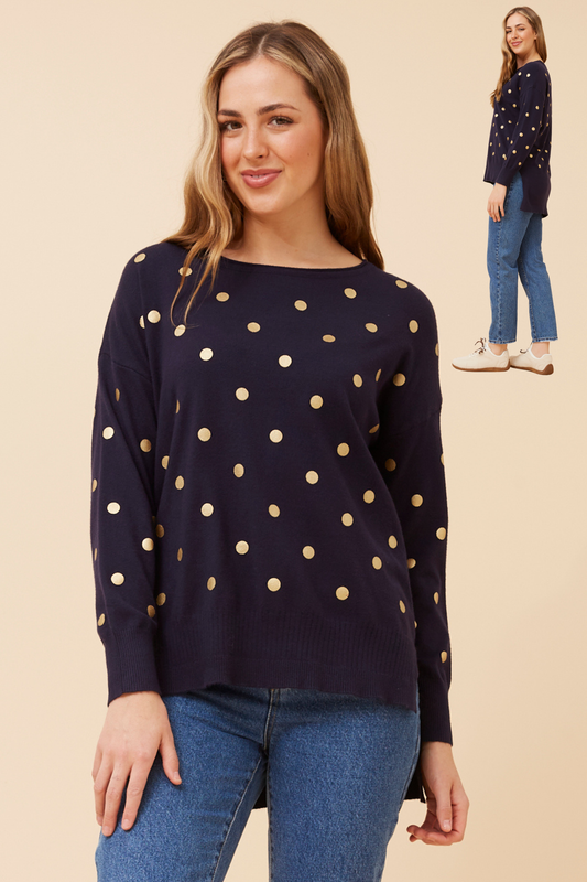 Annemarie Polka Knit KP526115