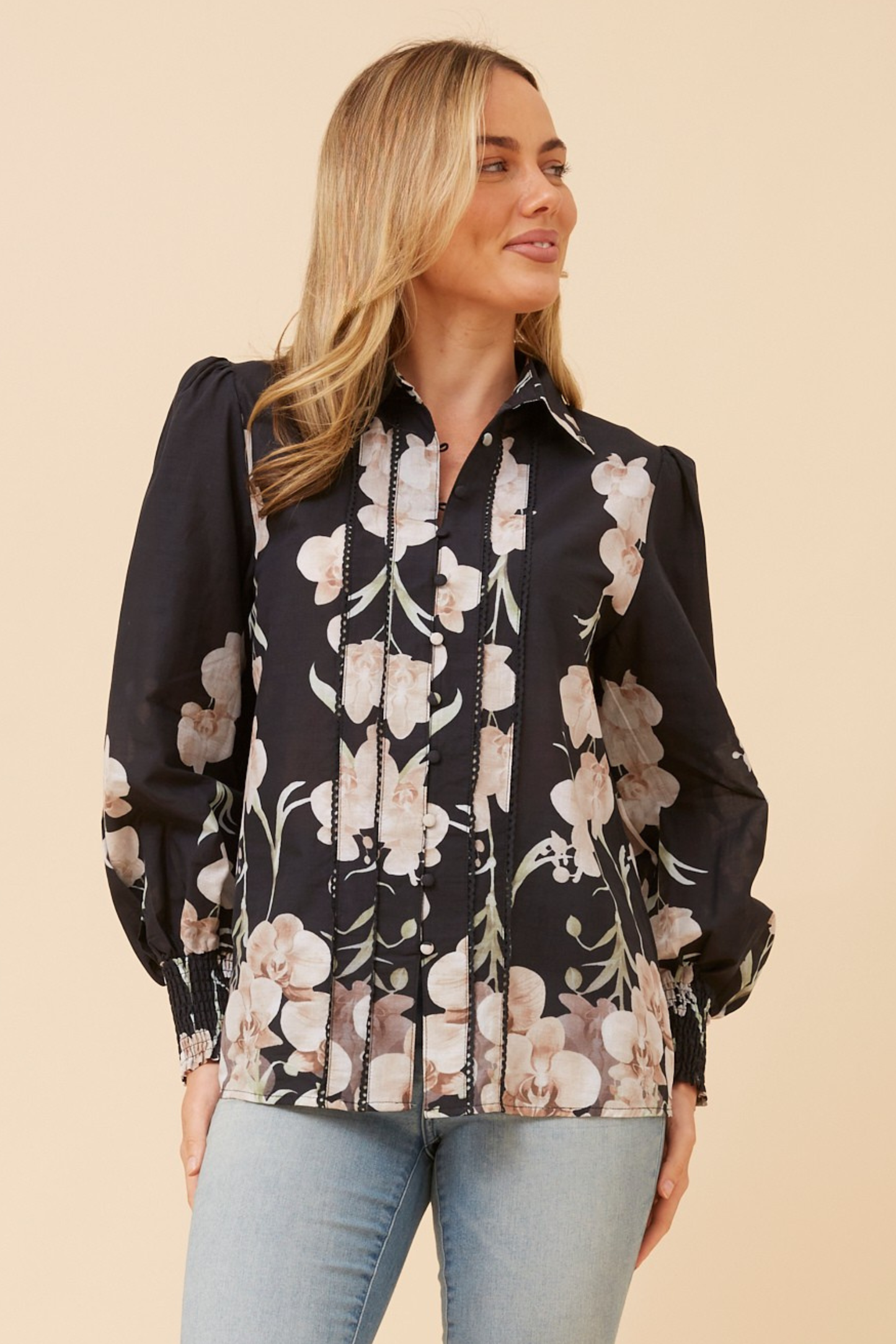 Niara Floral Print Blouse T525838