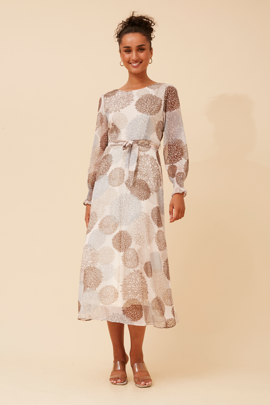 Joy Printed Maxi Dress D735373