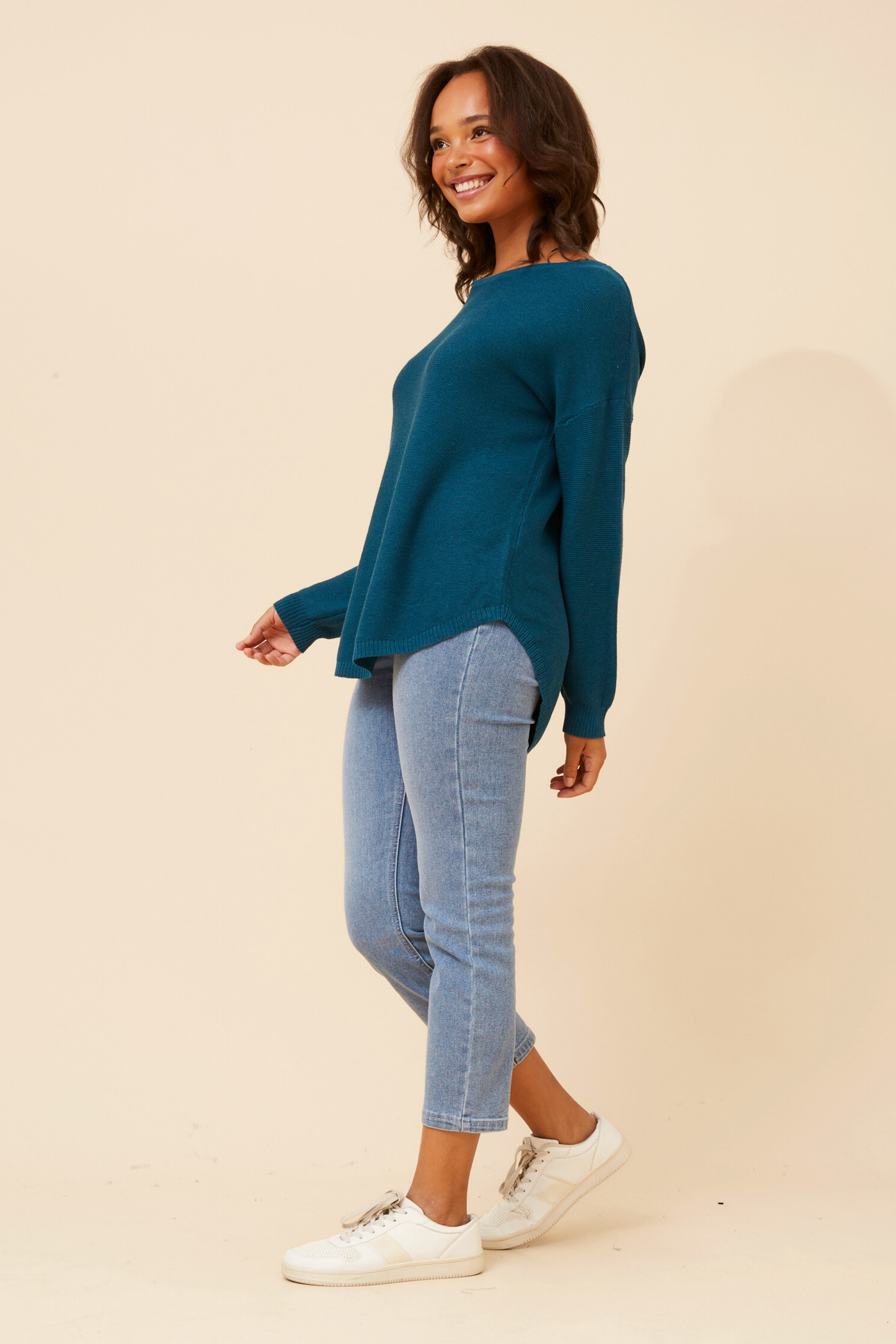 Ariana Knit Jumper -Teal KP509280