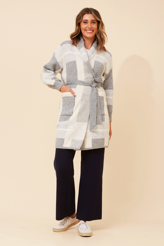 Rosette Knitted Cardigan KC175533