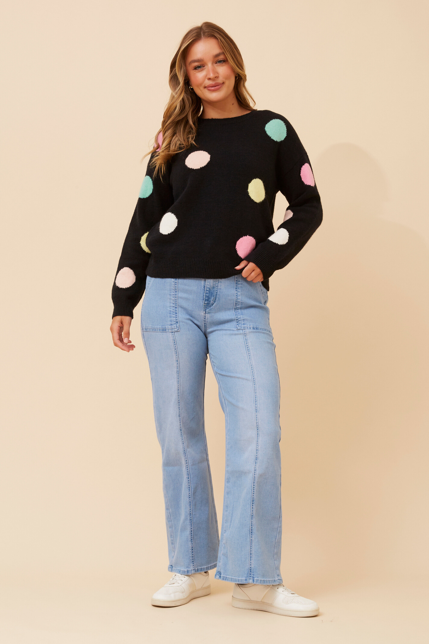 Florance Colourful Polkadot Jumper KP178871