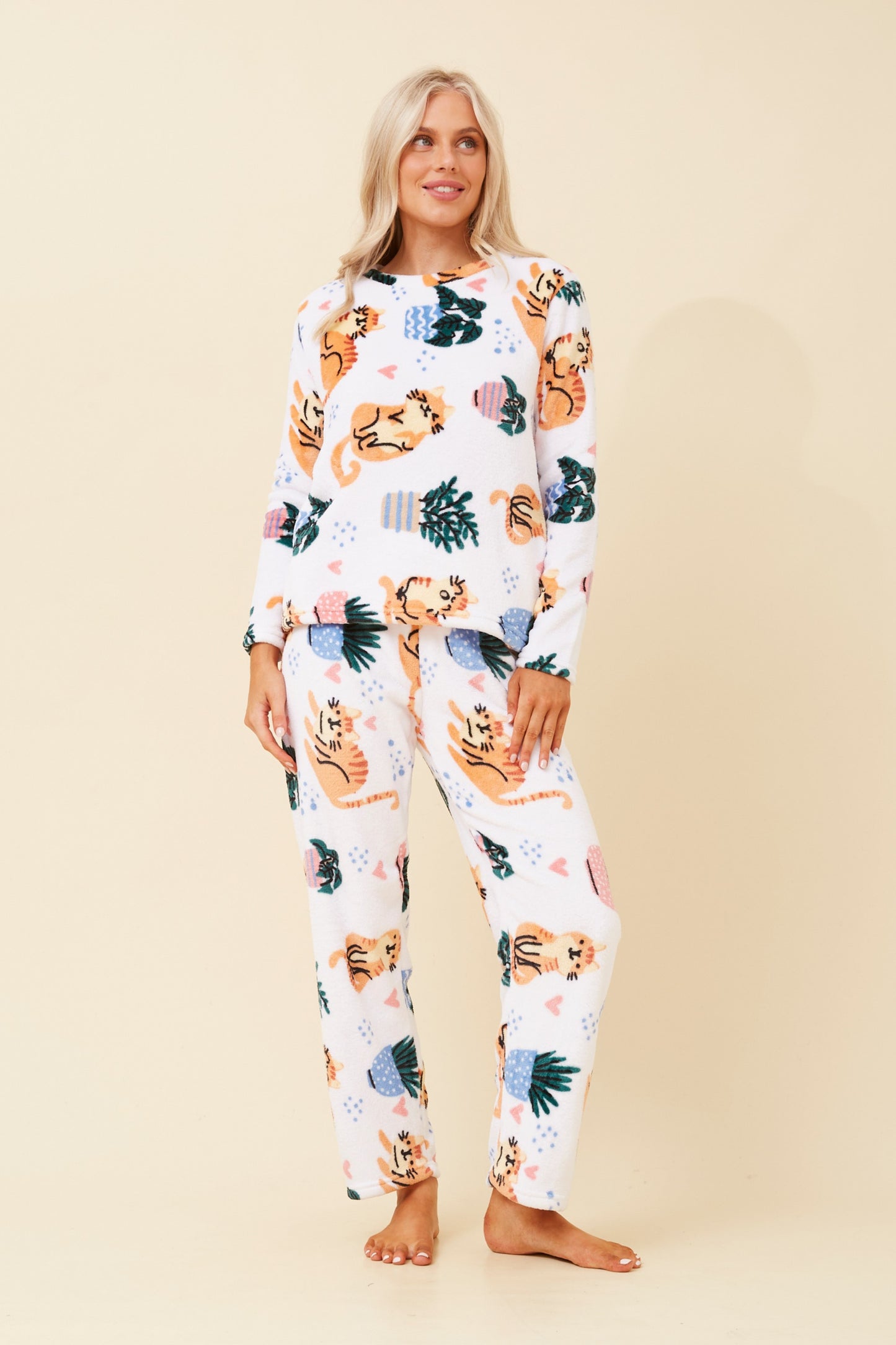 Pyjama Set SET521748 Multi White