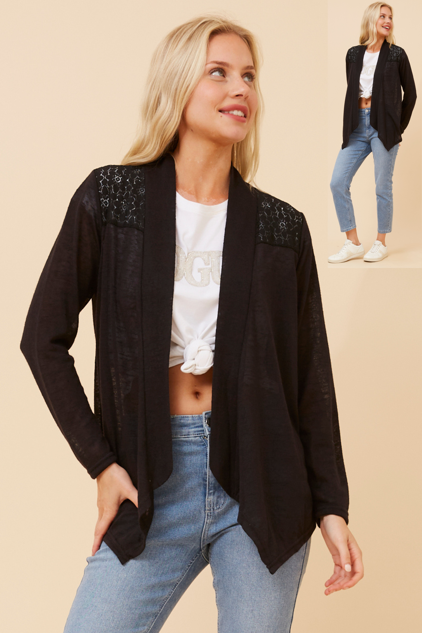 Japsie Waterfall Cardigan C178379