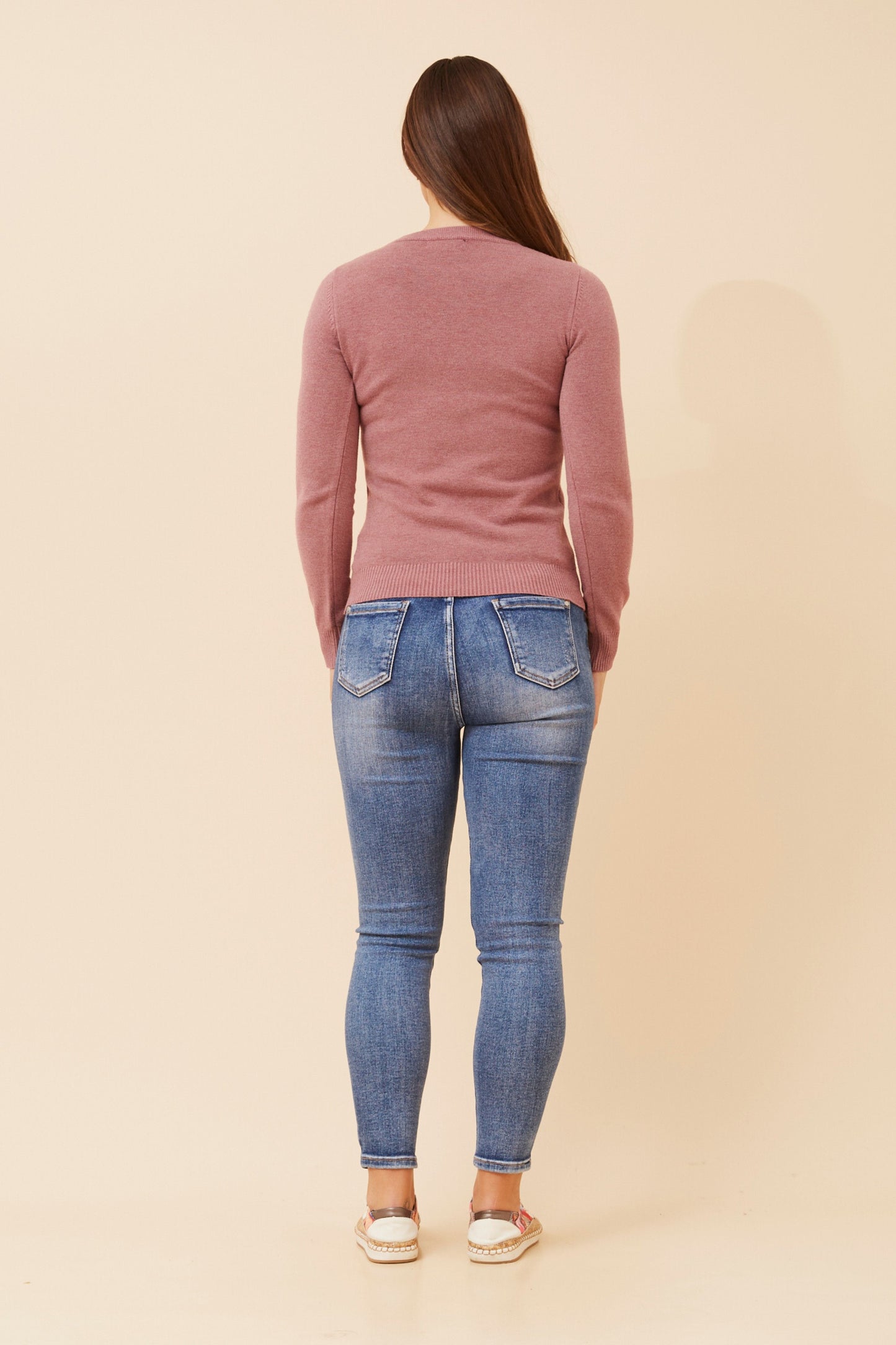 Benne Crew Neck Knit KP524711 Pink