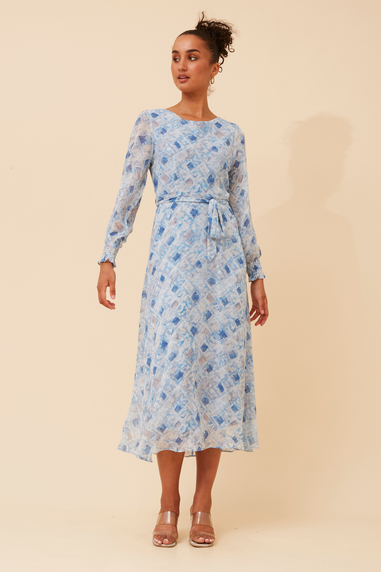 Joy Printed Maxi Dress D735378