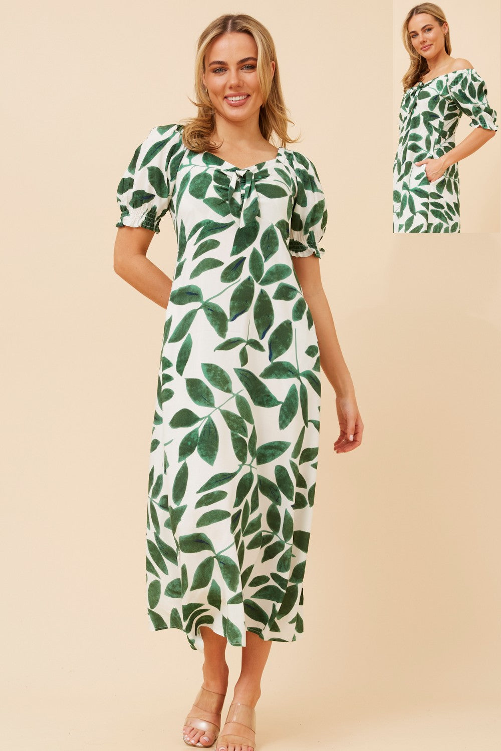 Anne Front Bow Dress D525259