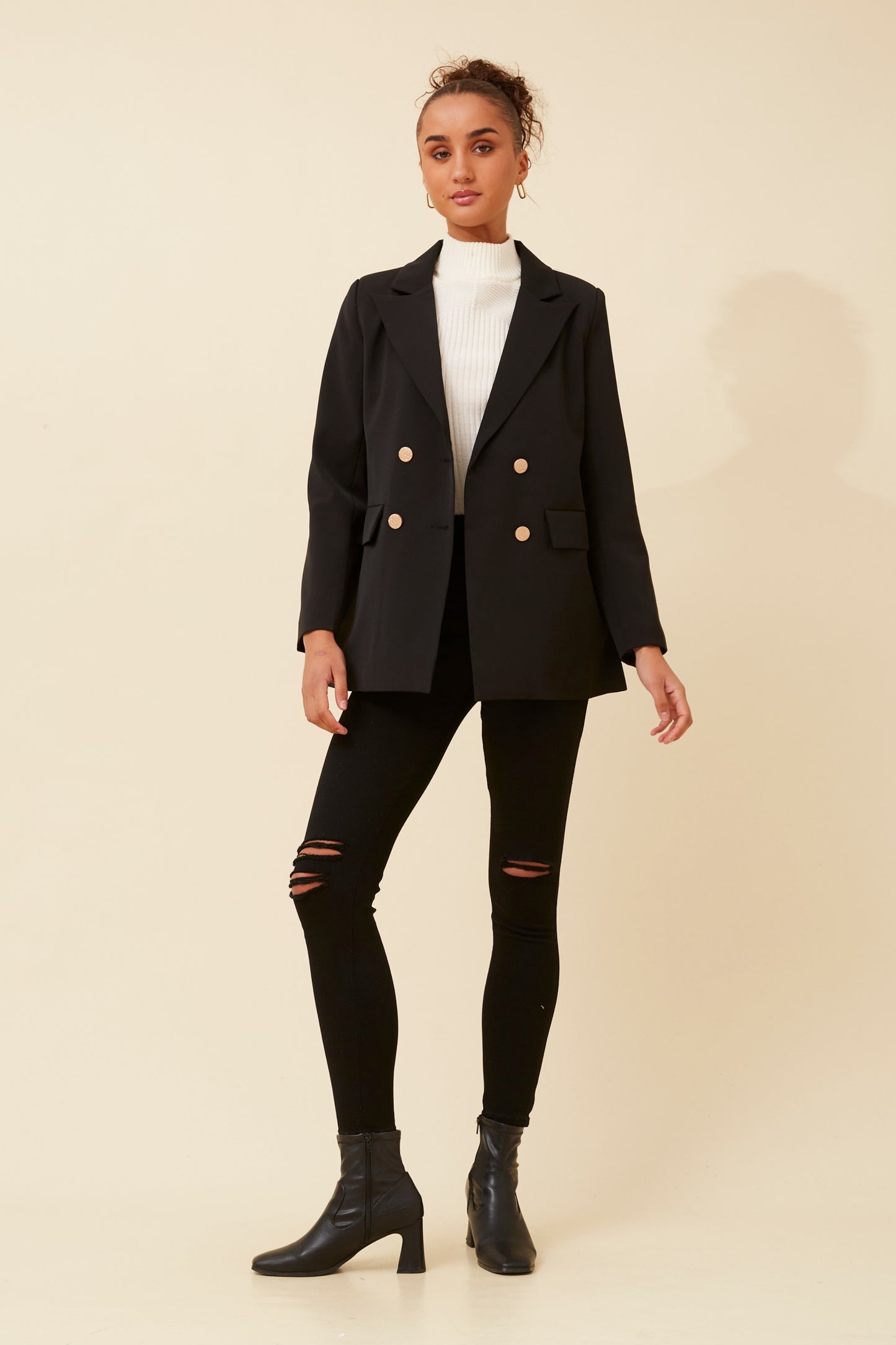Tazara Solid Blazer J523750
