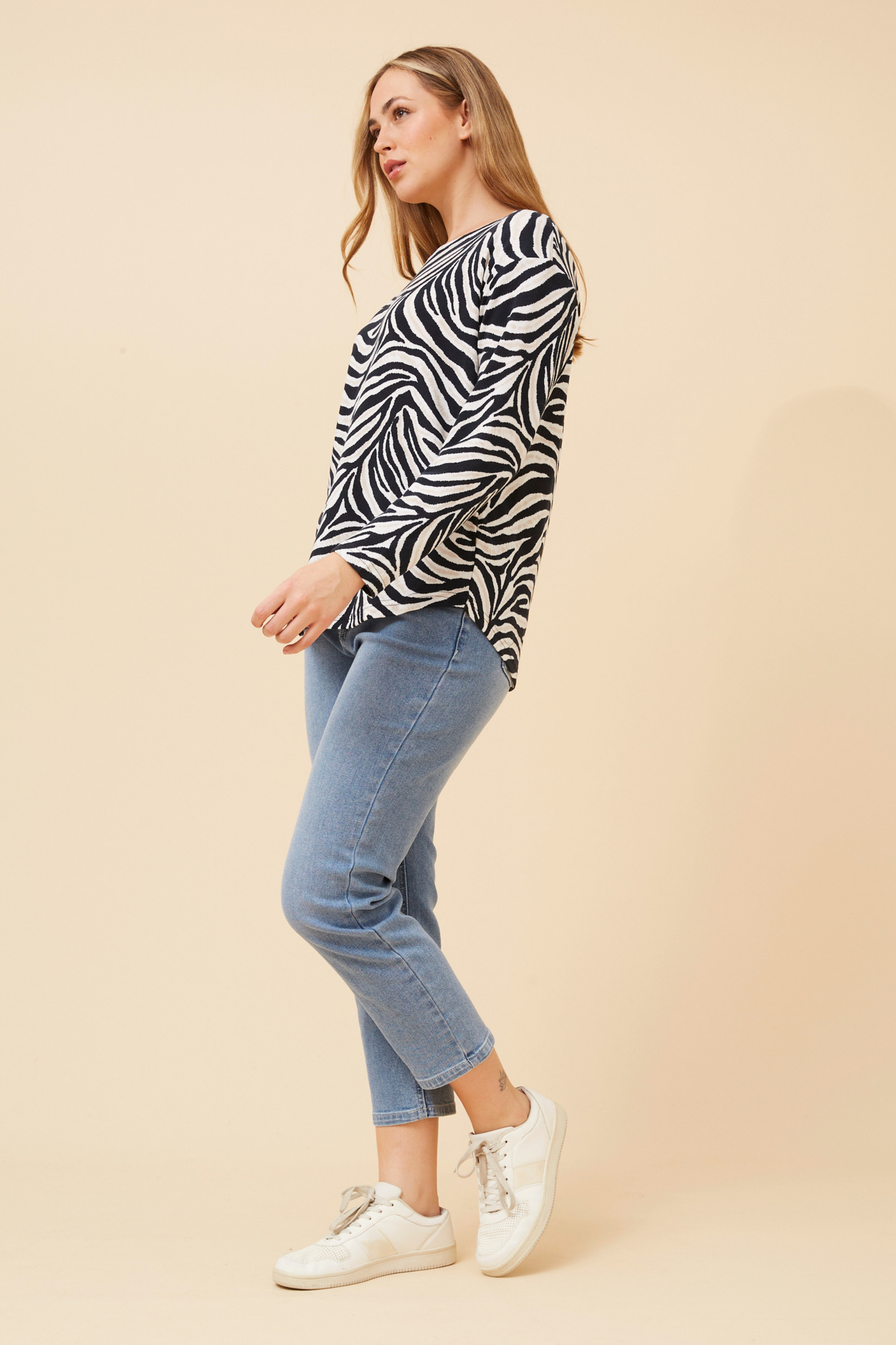 Nita Animal Printed Top T524342