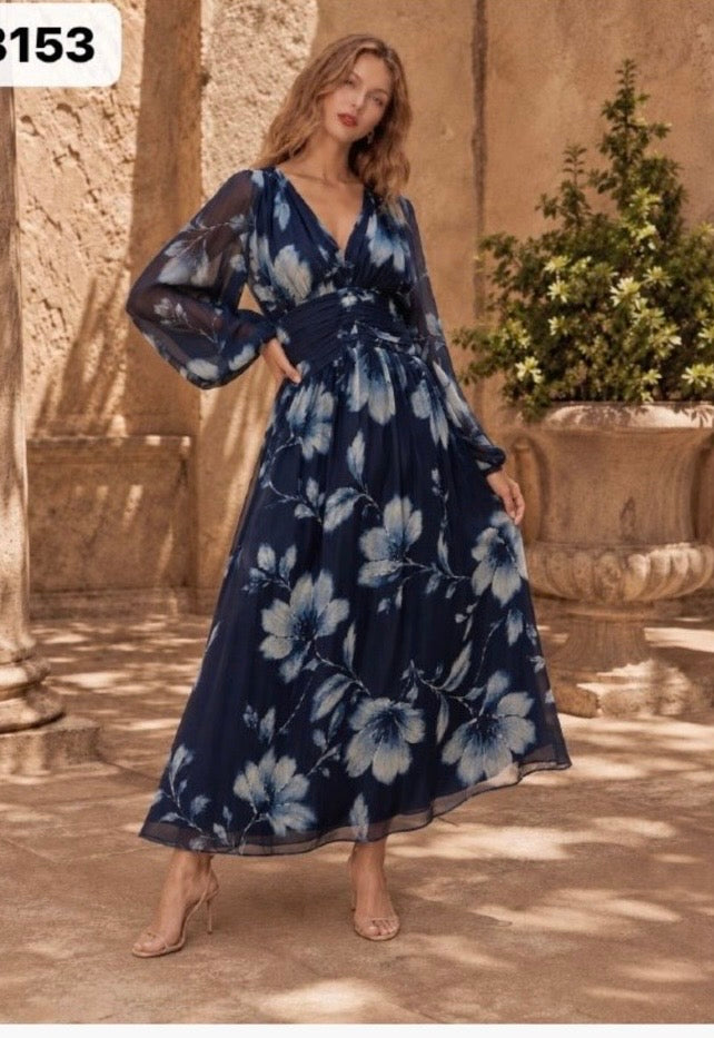 Serina Floral Party Dress 73153
