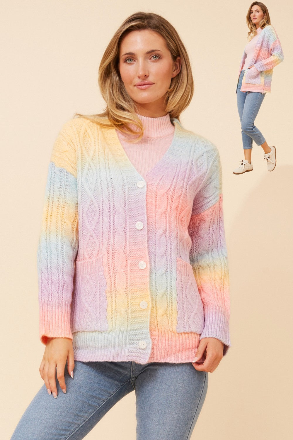 Rylee Button Cardigan KC527289