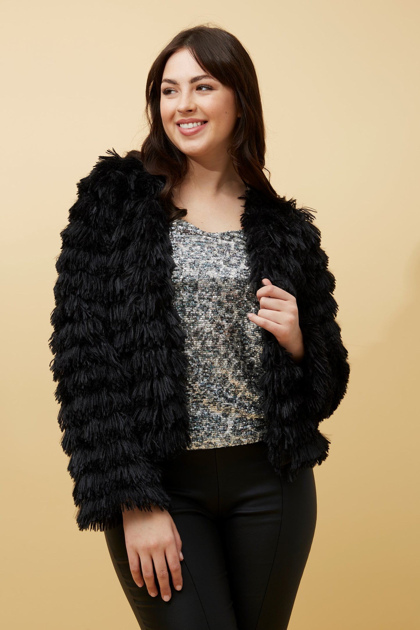 Lani Fringe Detail Jacket J517993
