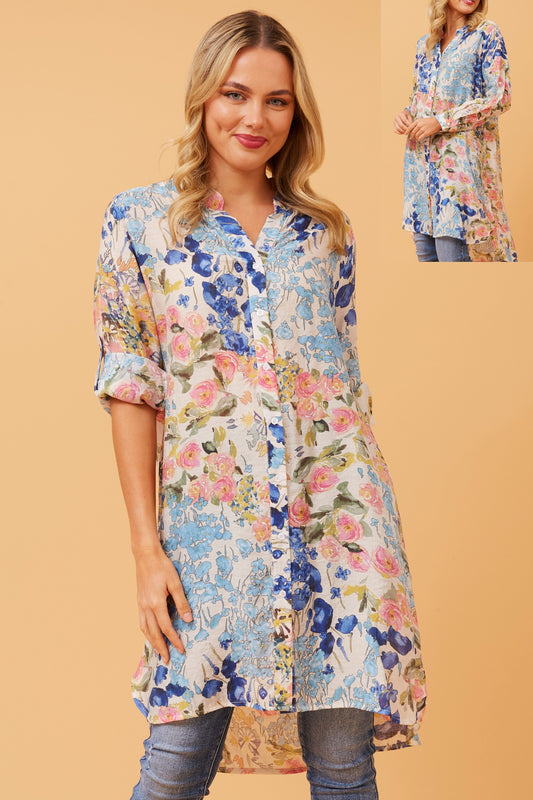 Floral Tunic Top T518594