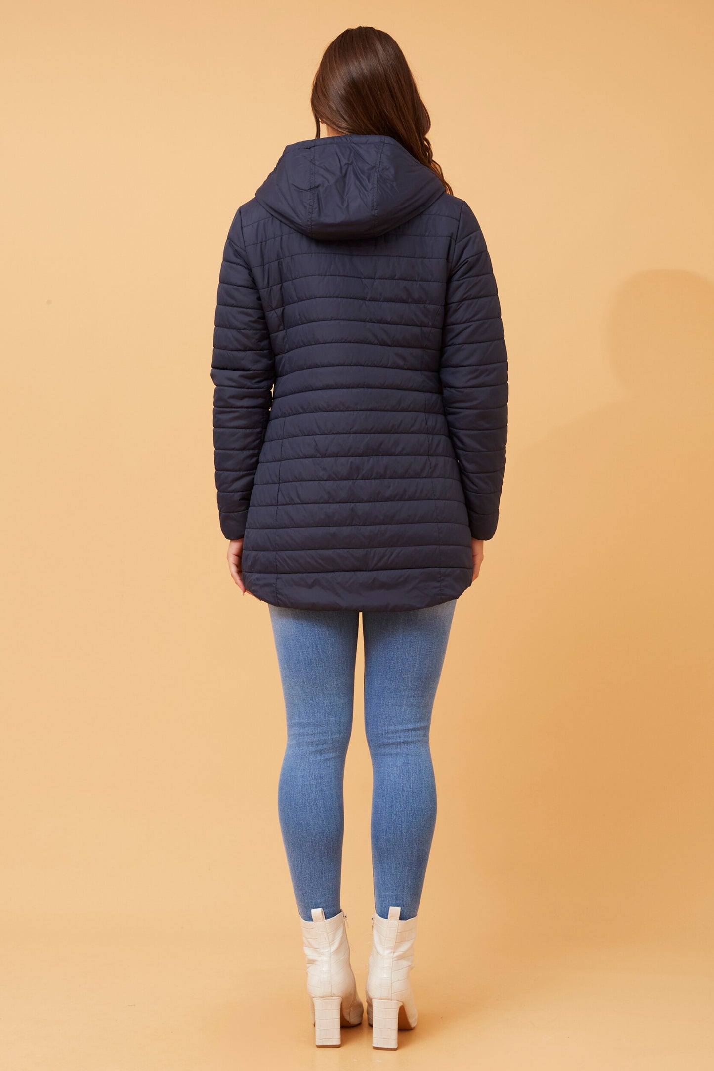Jackie Puffer Jacket J513081 Navy