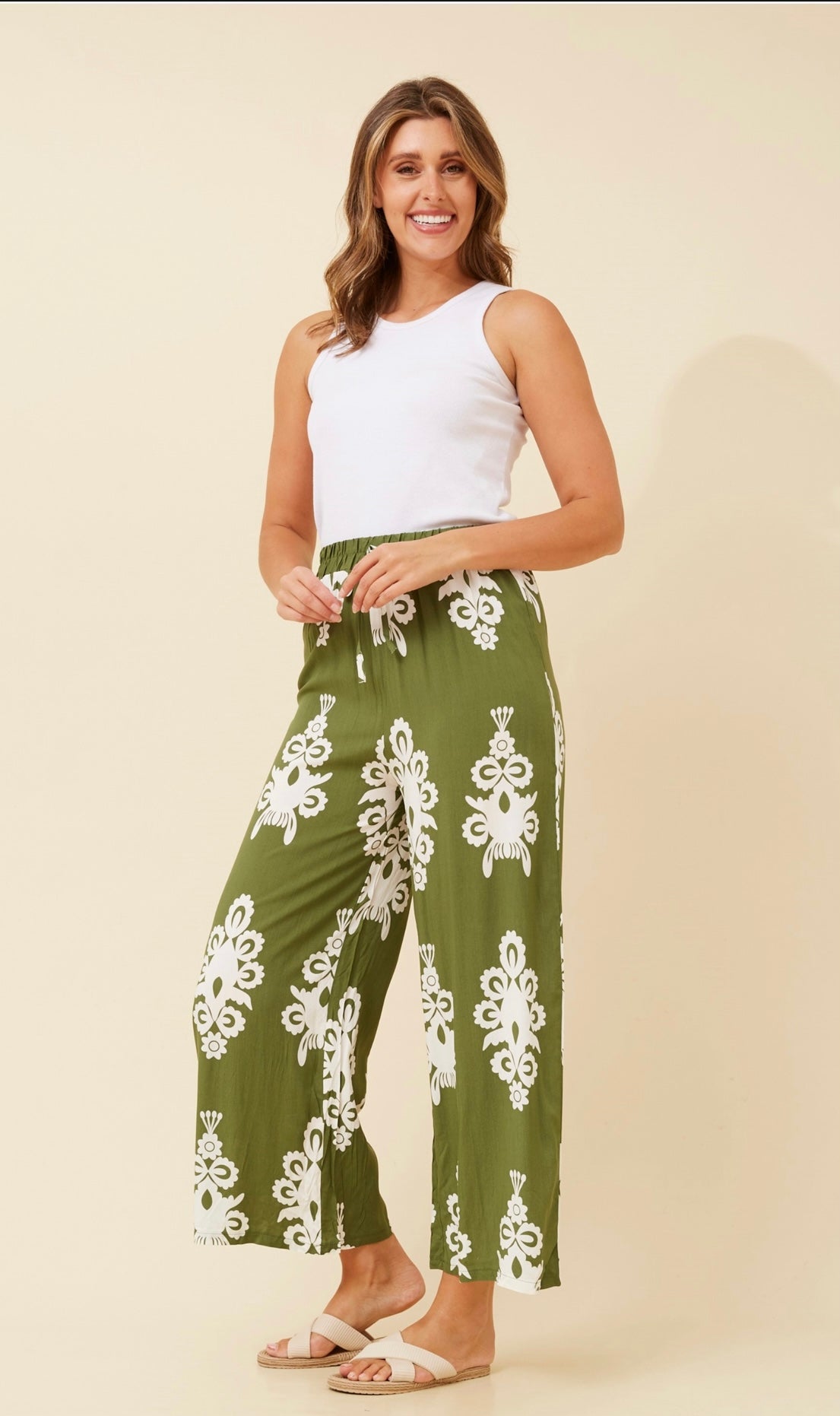 Fae Boho Wide Leg Pant