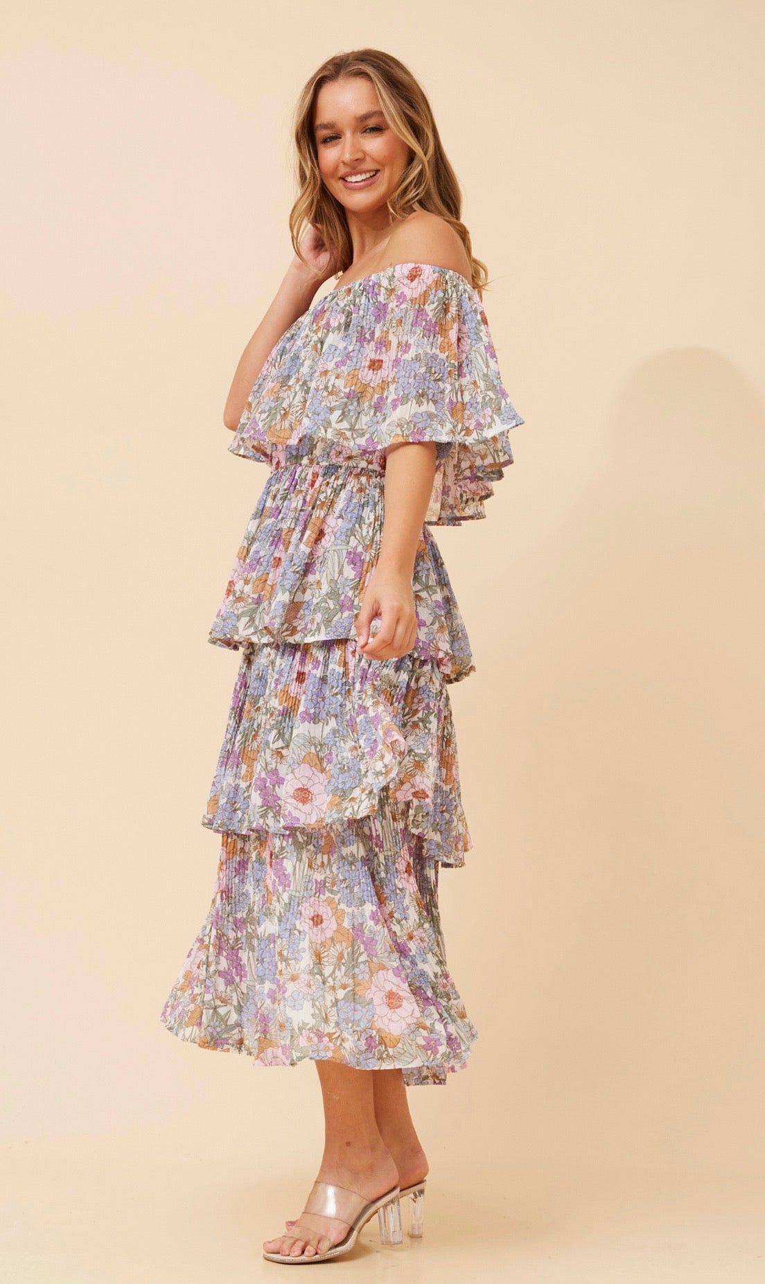 Valena Floral Dress D735435