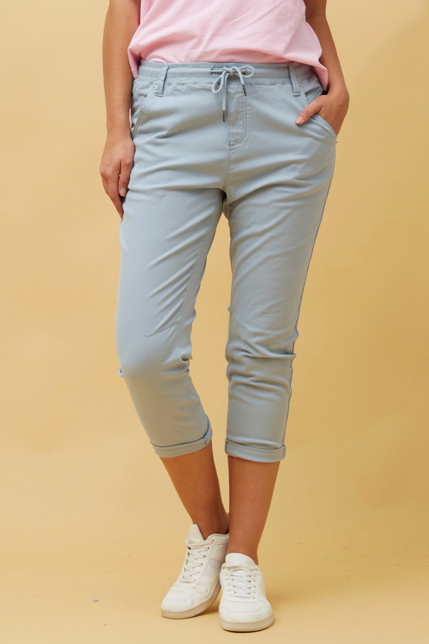 Solid Joggers Pant - Blue P510293
