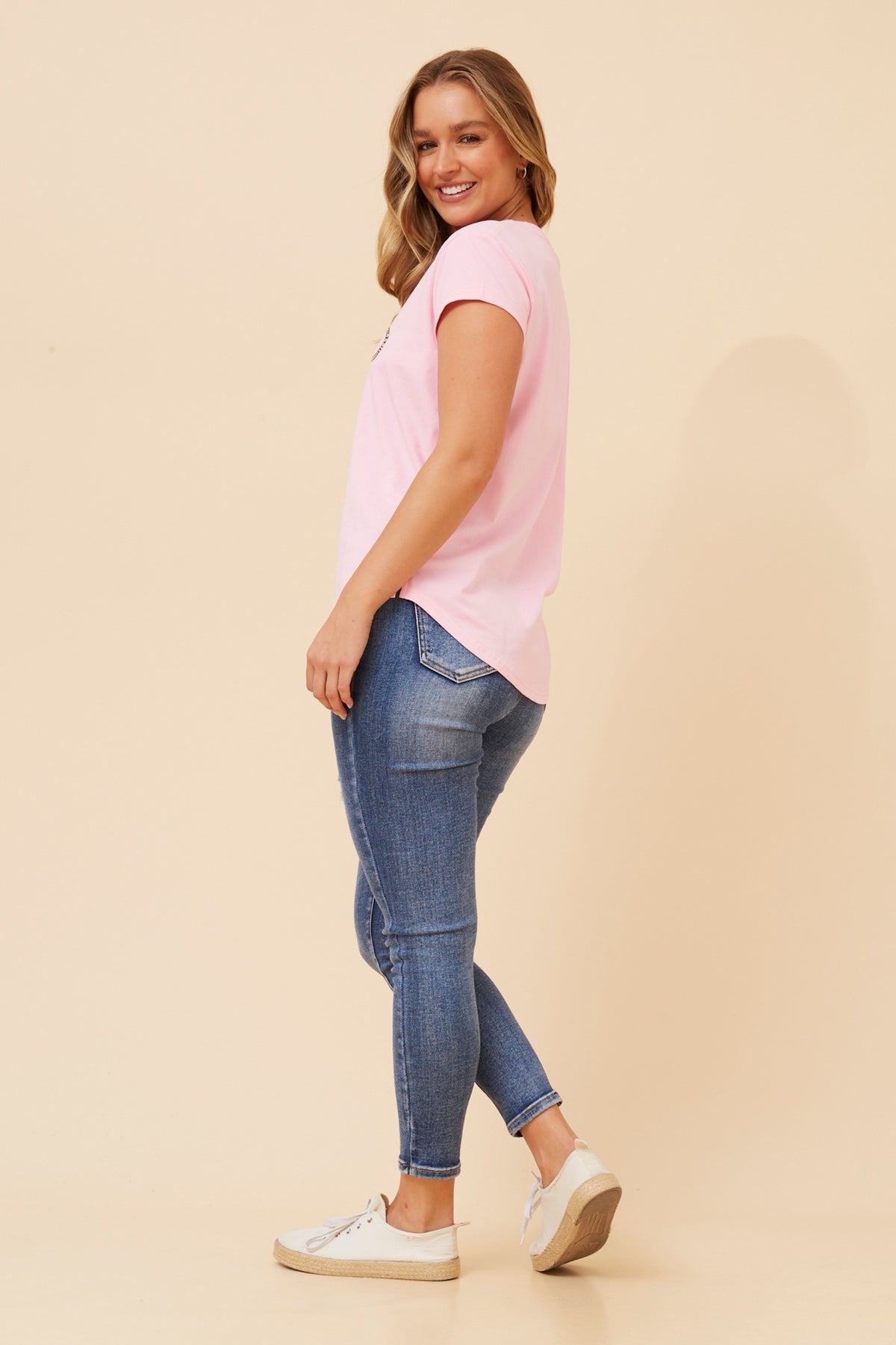 Coco Graphic T-Shirt - Pink T515772
