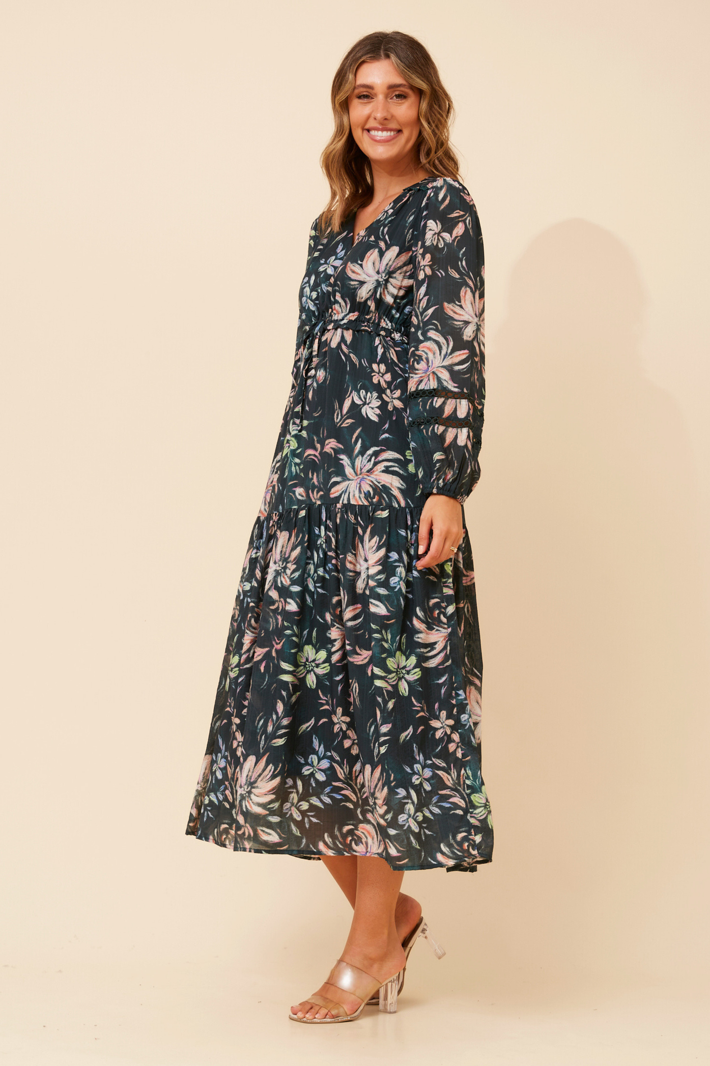 Marie Floral Print Dress D735630