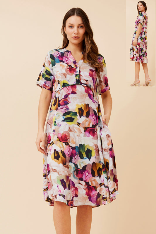 Arabella Tunic Dress D523730 Multi Colour