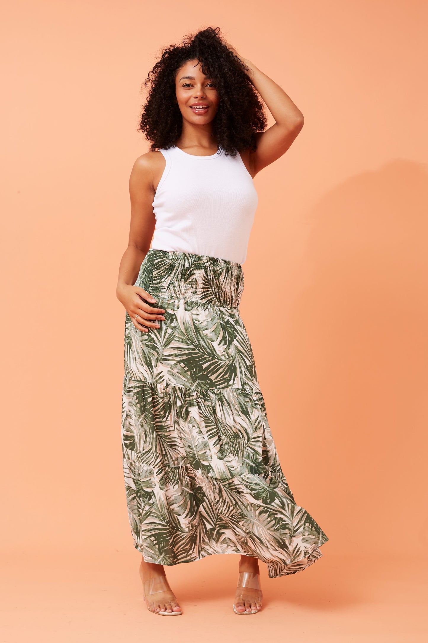 Samantha Floral Maxi Skirt - S518360