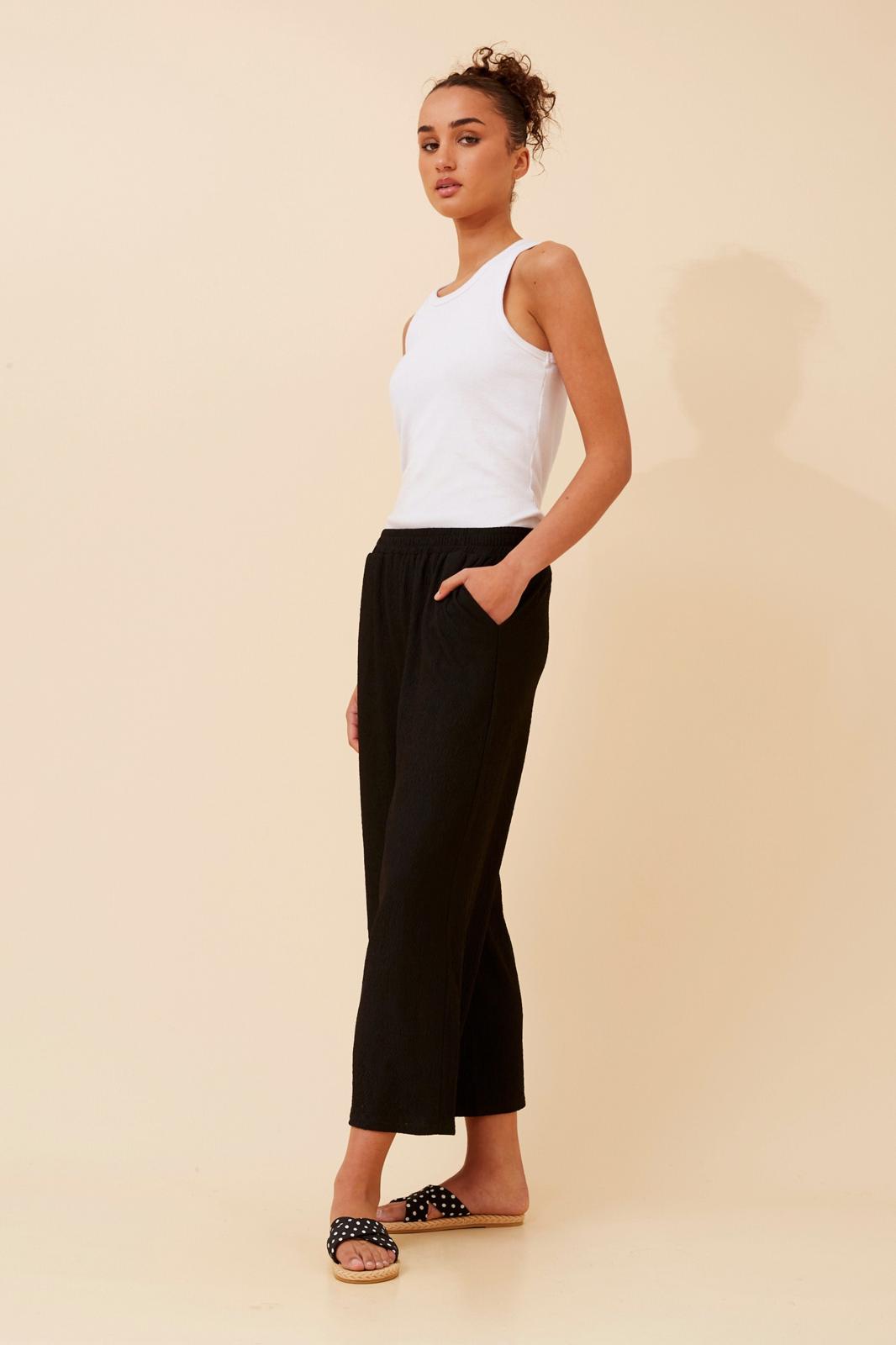 Nish Culotte Pants P523886 Black