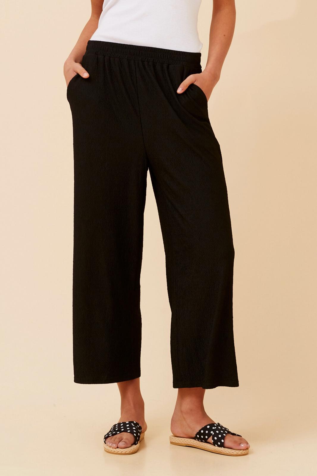 Nish Culotte Pants P523886 Black