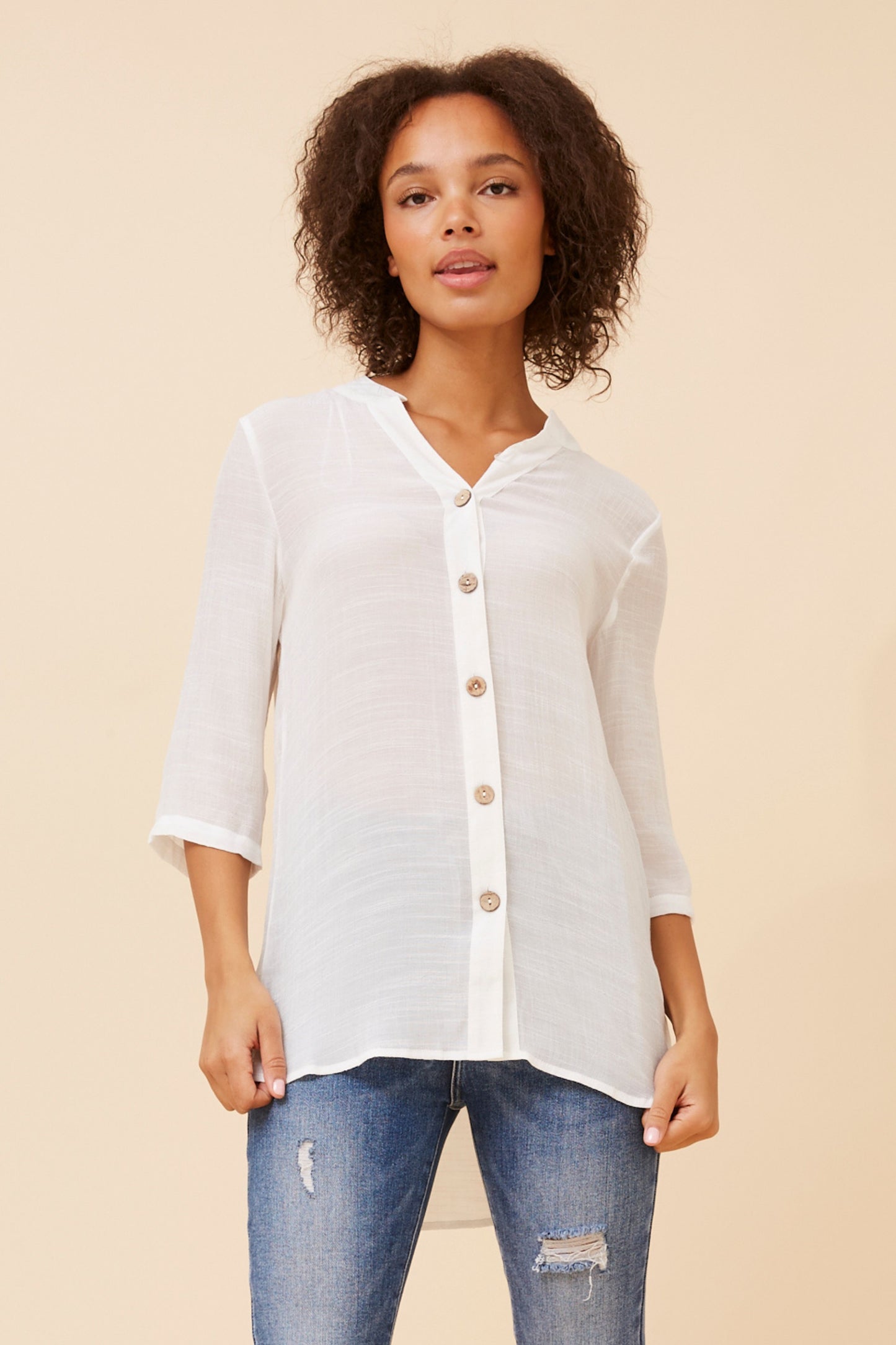 Gloria Blouse T523430 White
