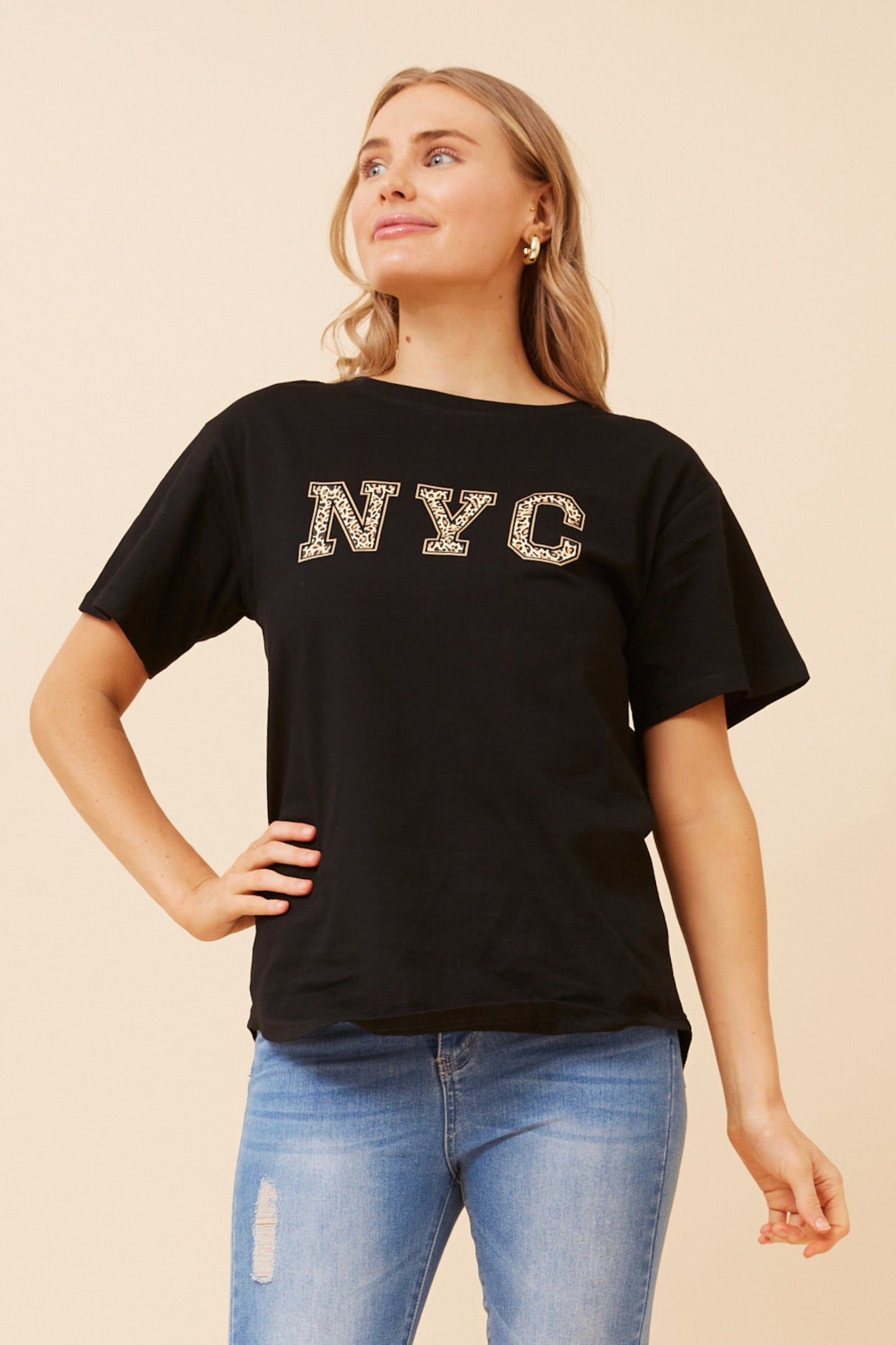NYC T-Shirt Black T519358