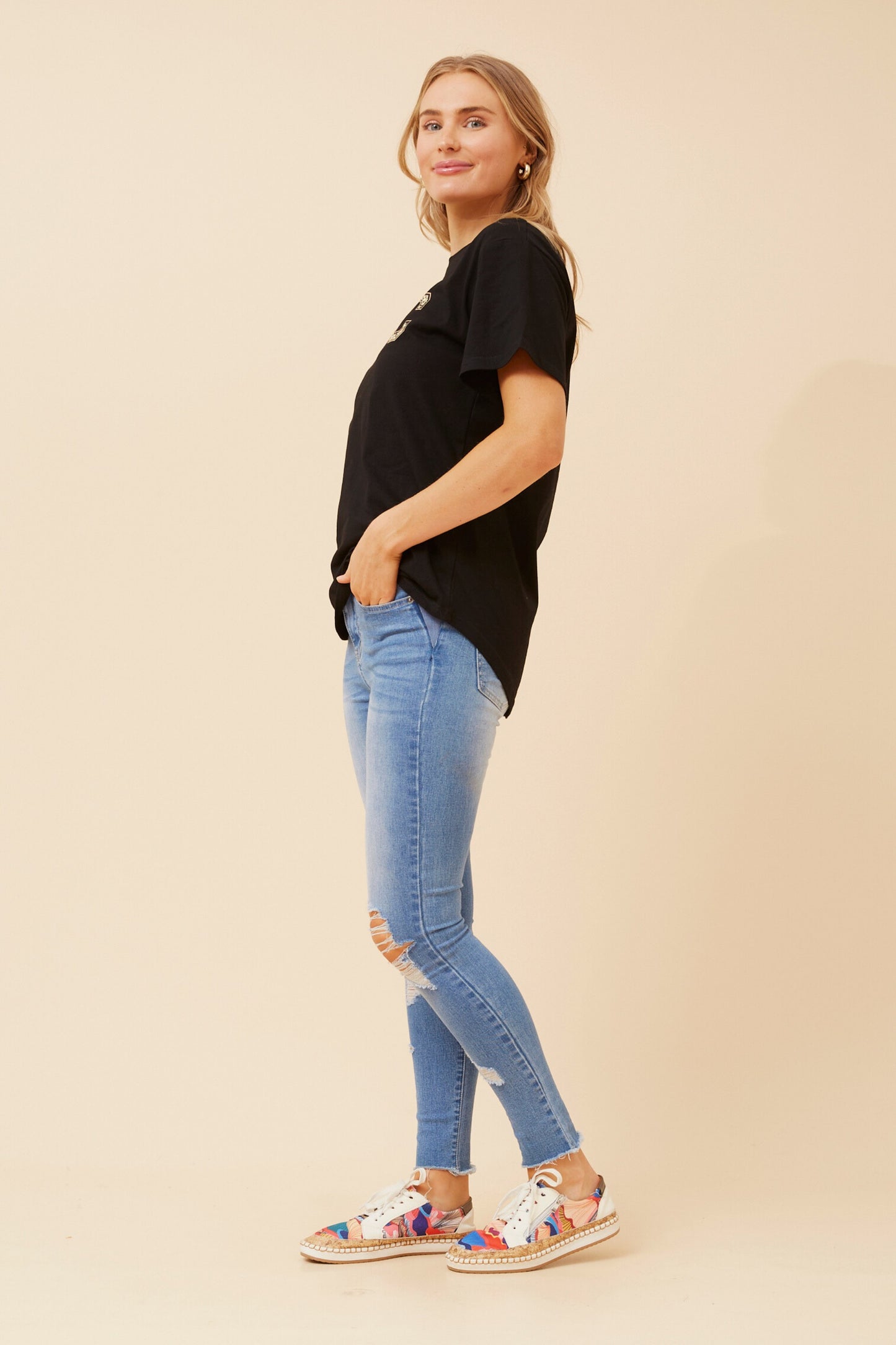 NYC T-Shirt Black T519358