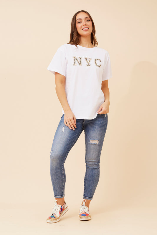 NYC T-Shirt White T519358