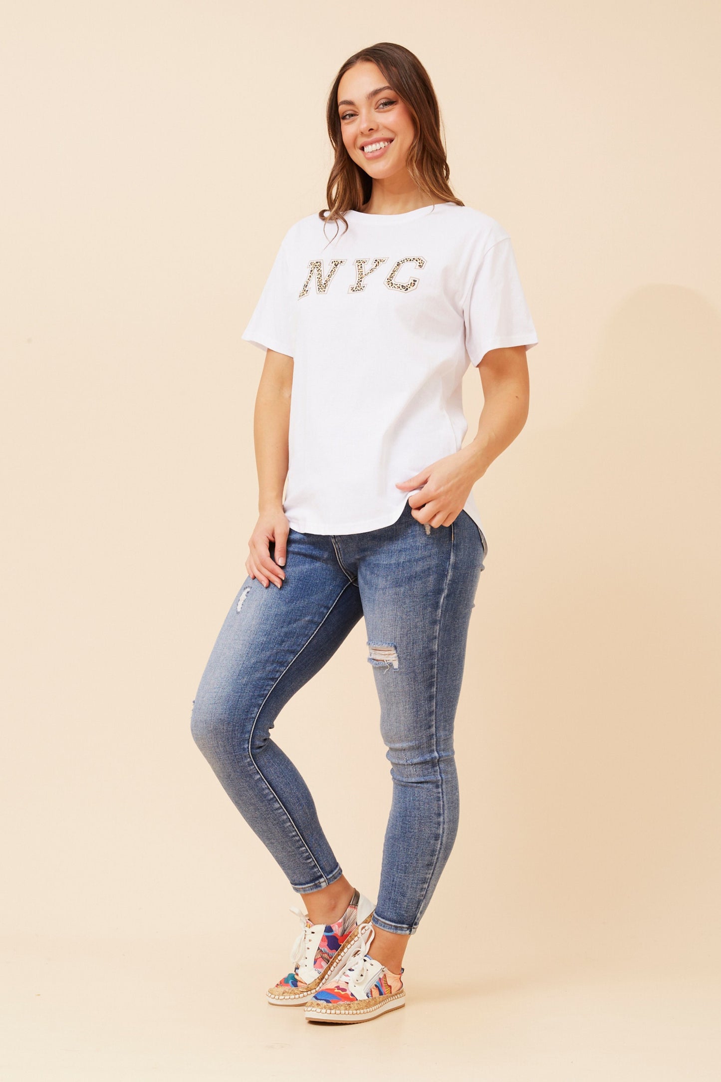 NYC T-Shirt White T519358