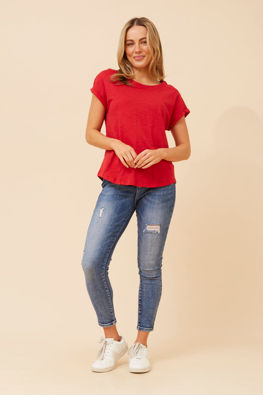 Aish Tee T524937 Red