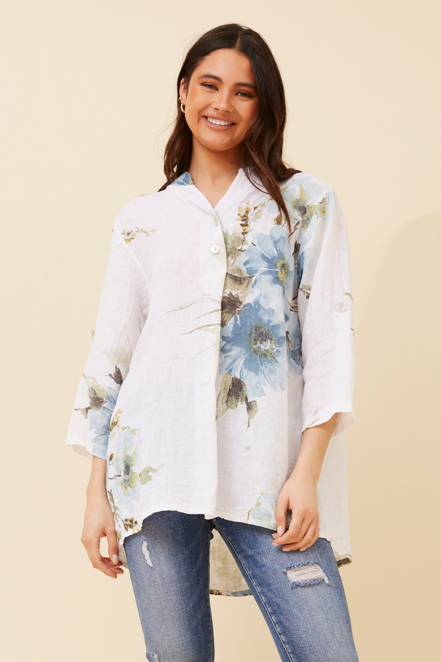Isotta Italian Floral Shirt T516411
